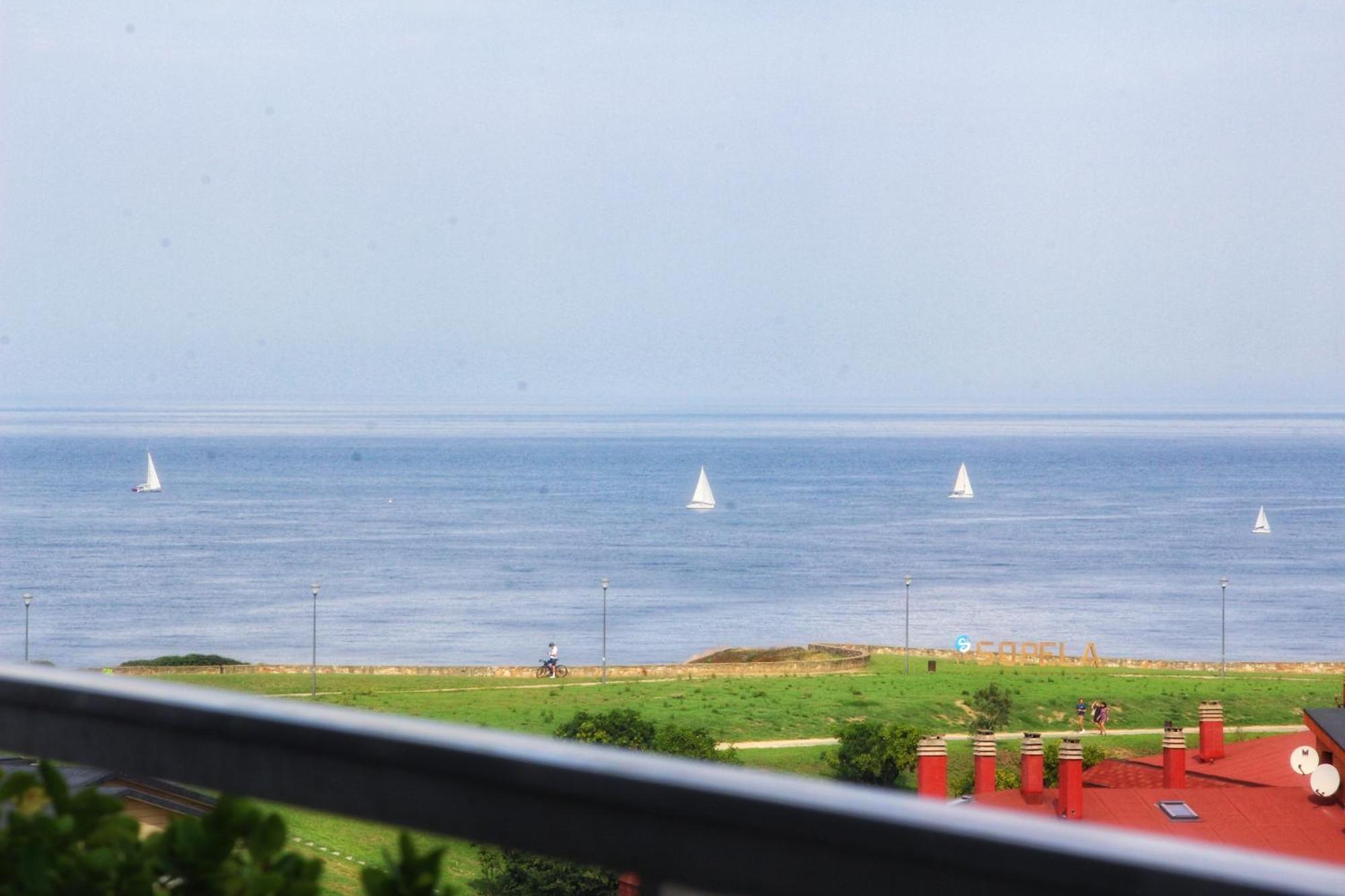 Junto A Las Playas,Dos Terrazas Y Vistas Al Mar Sopelana Buitenkant foto